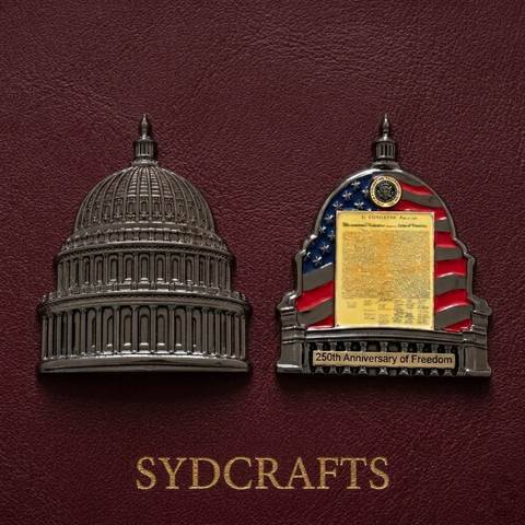 Capitol 250th Anniversary · Custom shape · 3D