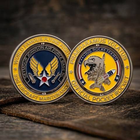 Seymour Johnson Air Force · Gold enamel