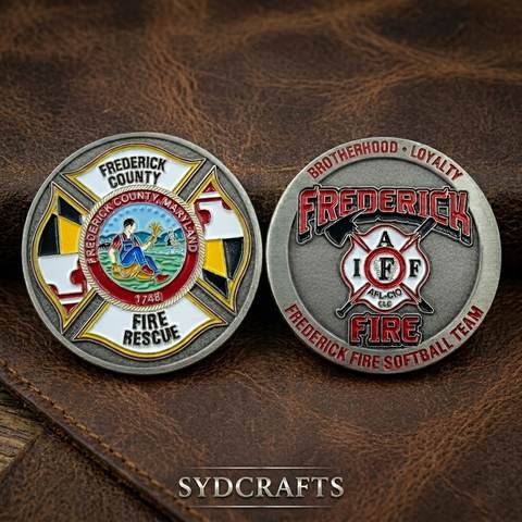 Frederick County Fire Rescue · Color enamel